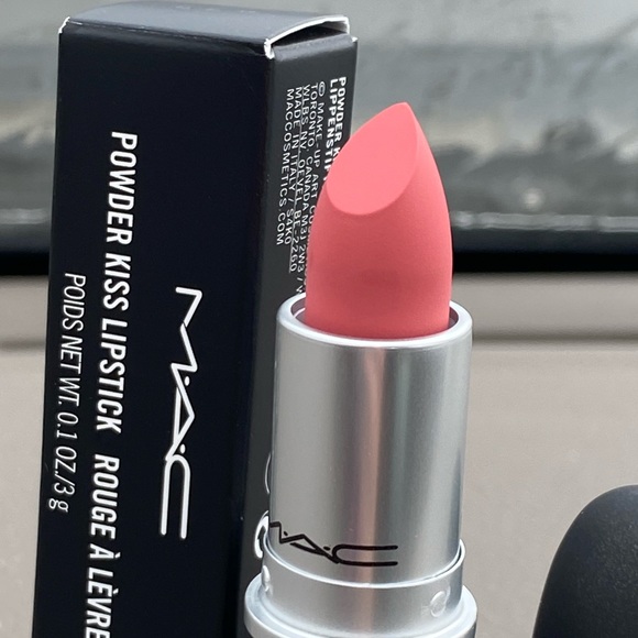 MAC Cosmetics Makeup Mac Powder Kiss Lipstick Sheer Outrage Poshmark